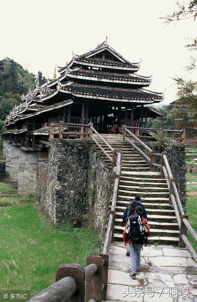 美麗廣西,生態三江,不同角度拍如畫的程陽風雨橋,竟如此美麗