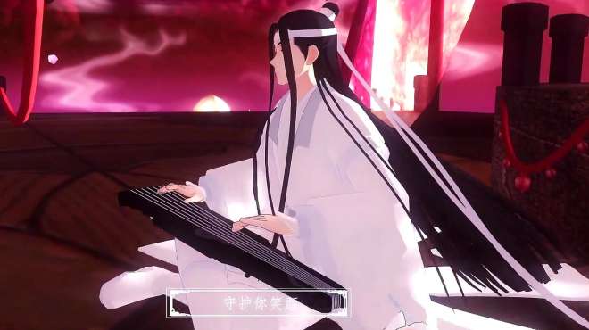 [图]《魔道祖师》剧情mmd，蓝忘机问情曲落雪寻花，忘羡不要虐啊！