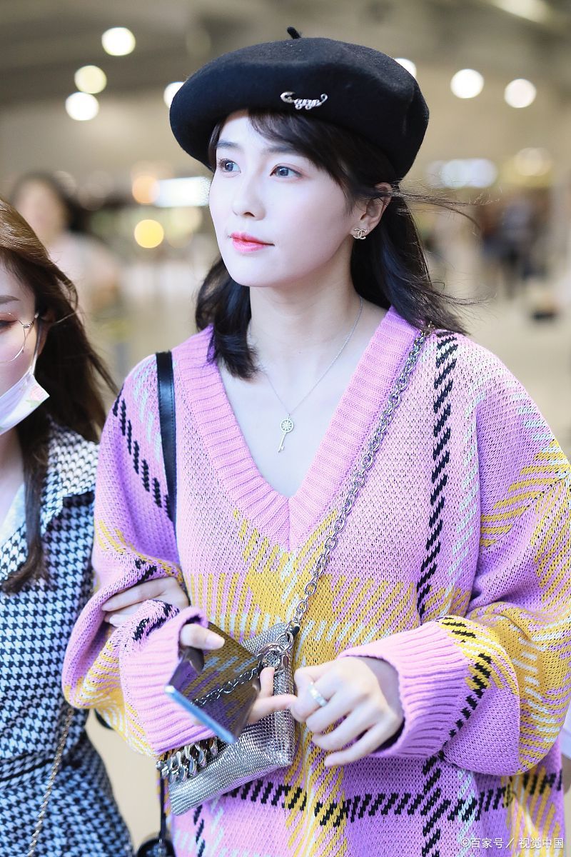 90后女星白鹿,戴口罩还那么好看那么美