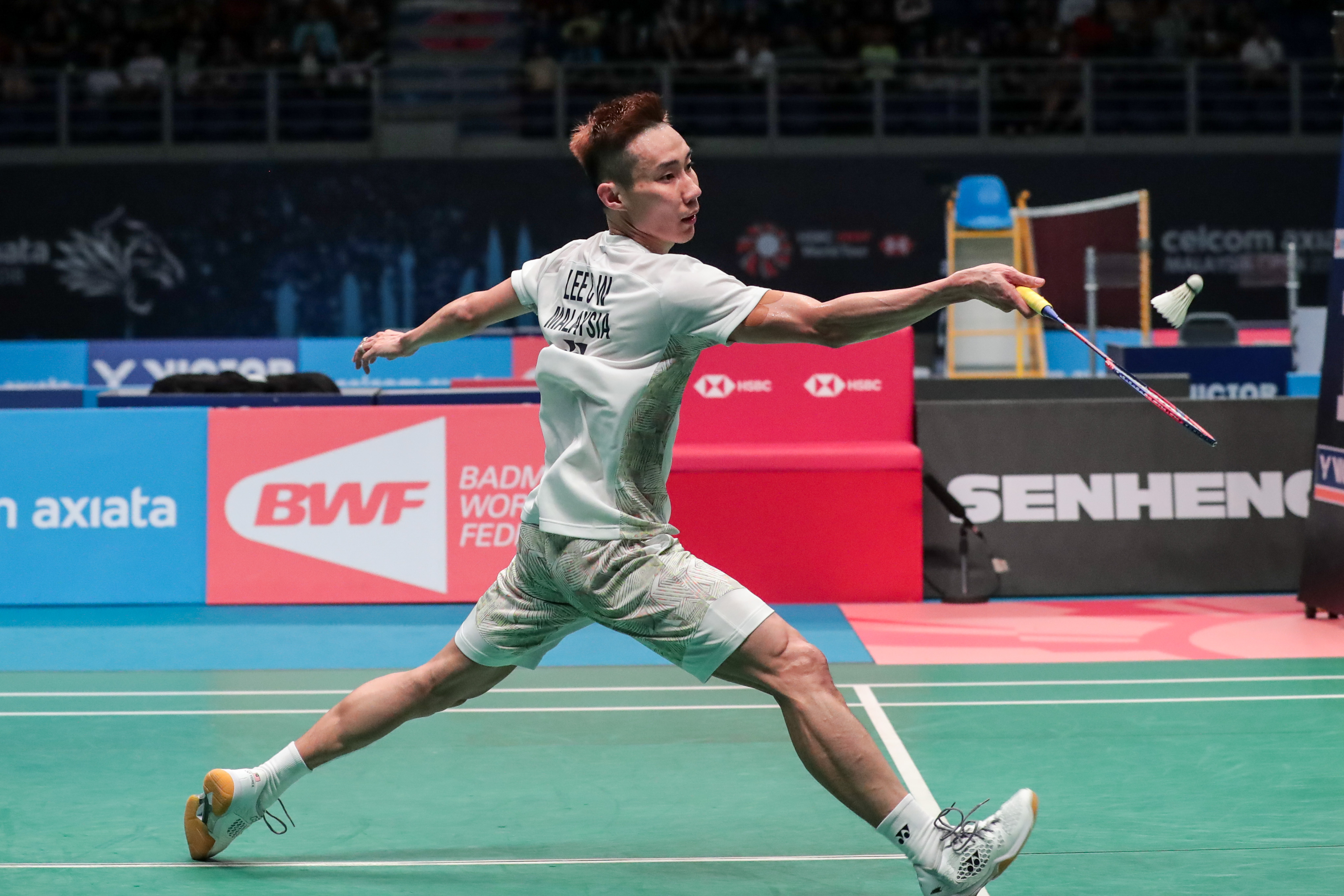 羽毛球——李宗伟晋级马来西亚公开赛男单决赛(2)