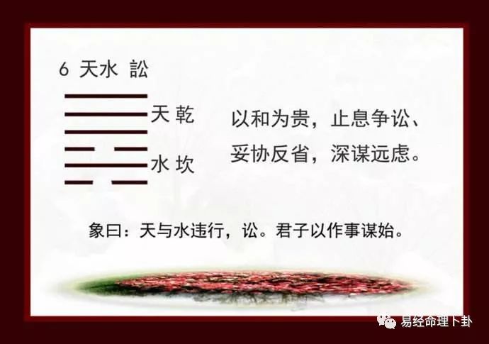 易经六十四卦详解6:讼卦,不要争强好胜