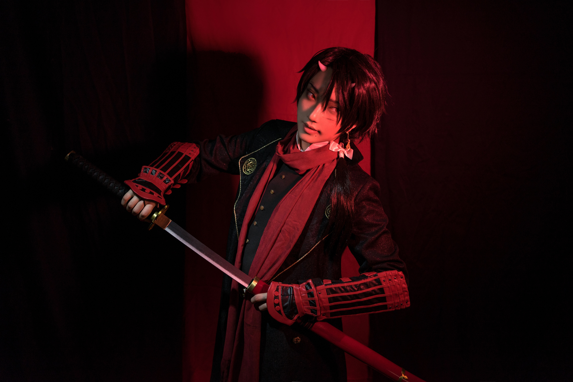 cosplay:《刀剑乱舞》加州清光,这个清光真的帅到爆炸
