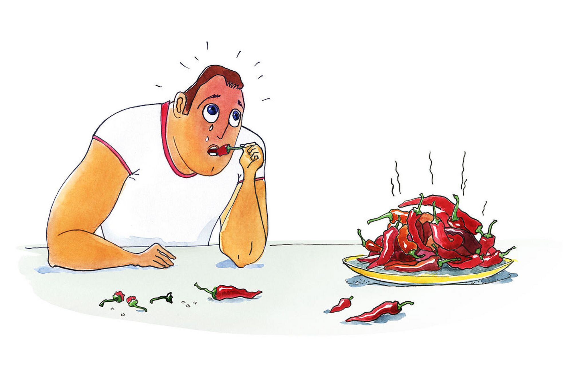 营养养生健康记录者# 少吃辛辣油腻,守护健康生活  在快节奏的现代