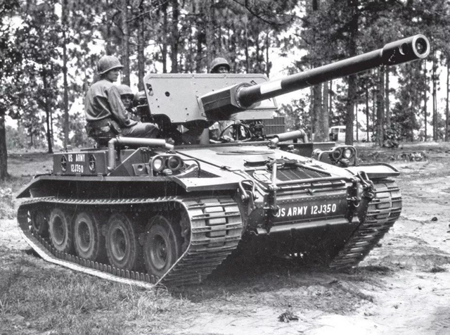 毫无装甲保护的m56蝎式自行火炮,因为太怂,越战期间很少有伤亡