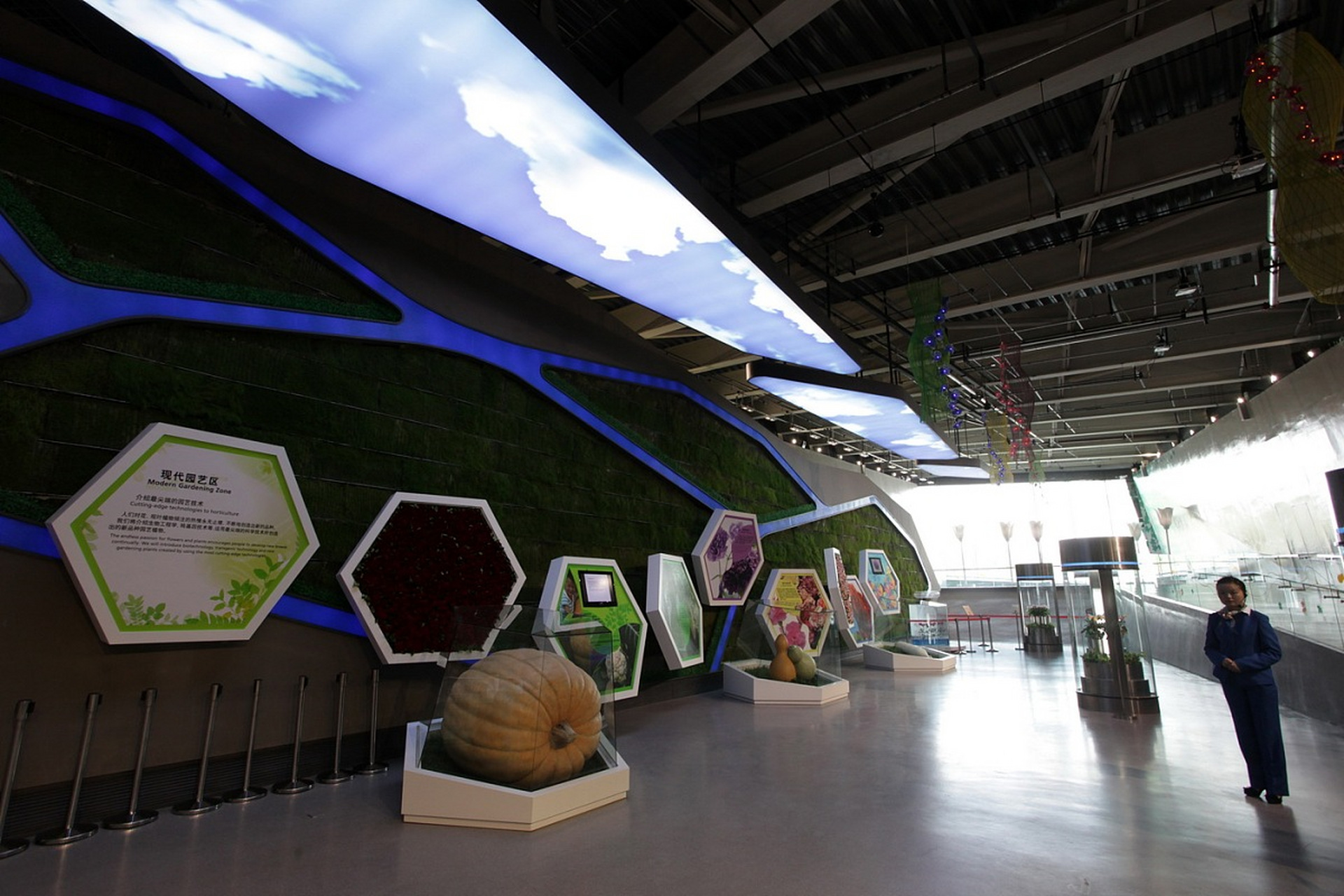 德州国家农业科技园区展厅,是能够展示山东乐陵优秀风貌的场所,它以