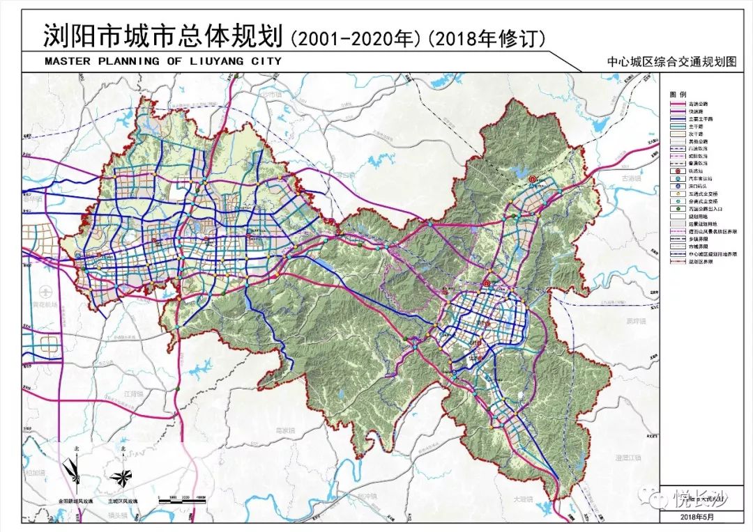 新版浏阳城市总体规划发布,金阳新城将再造一个浏阳!