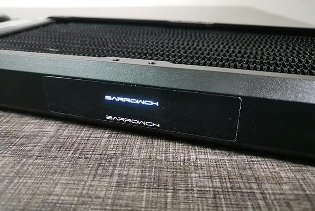 barrowch水冷全球首款模块化数显冷排实测