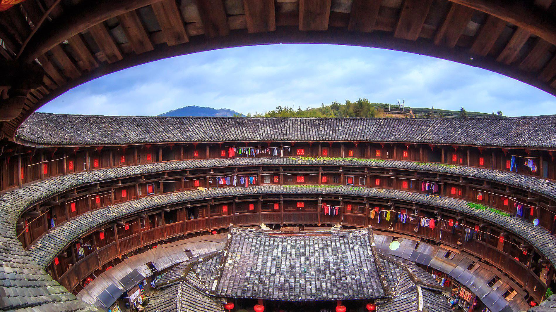 中国最别致的建筑-福建土楼