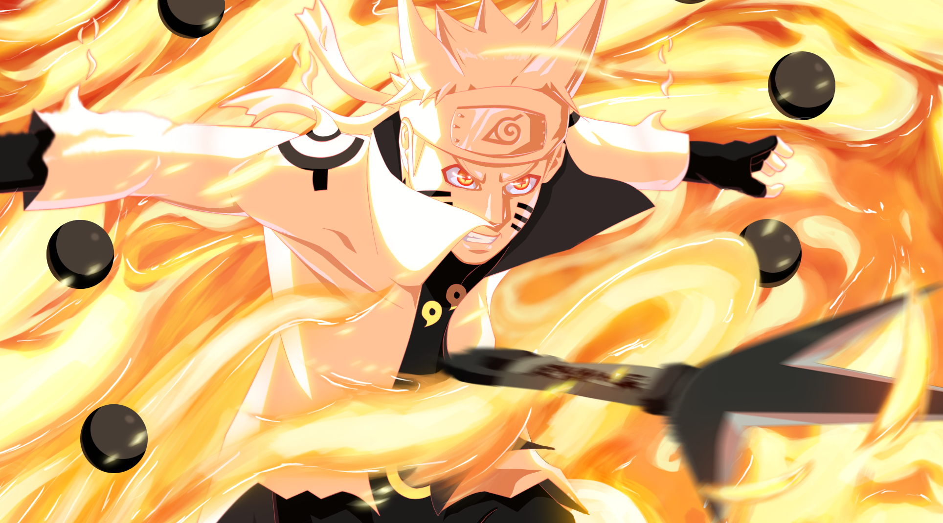 火影忍者高清壁纸分享,鸣人专场,见证鸣人一点一滴的成长!