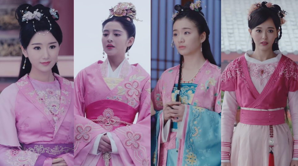 盘点流行穿粉色的6大古装剧,多情江山班淑传奇所有女配都不放过