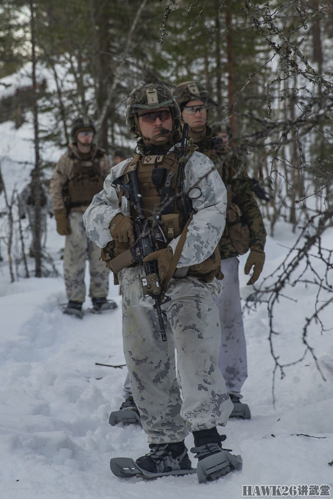 美国海军陆战队远赴挪威实战演习 逐步积累极地环境下的作战经验