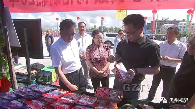 市委常委,宣传部部长李丽在瓜州县调研宣传思想文化工作