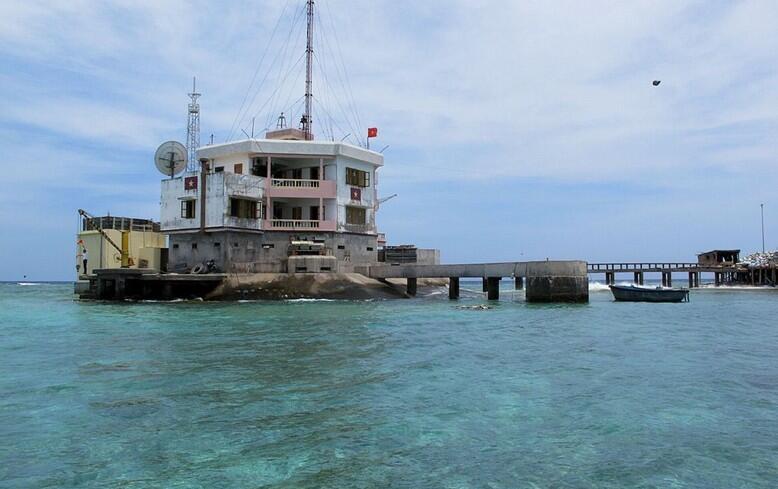 南沙群岛珊瑚礁之一"大现礁"!