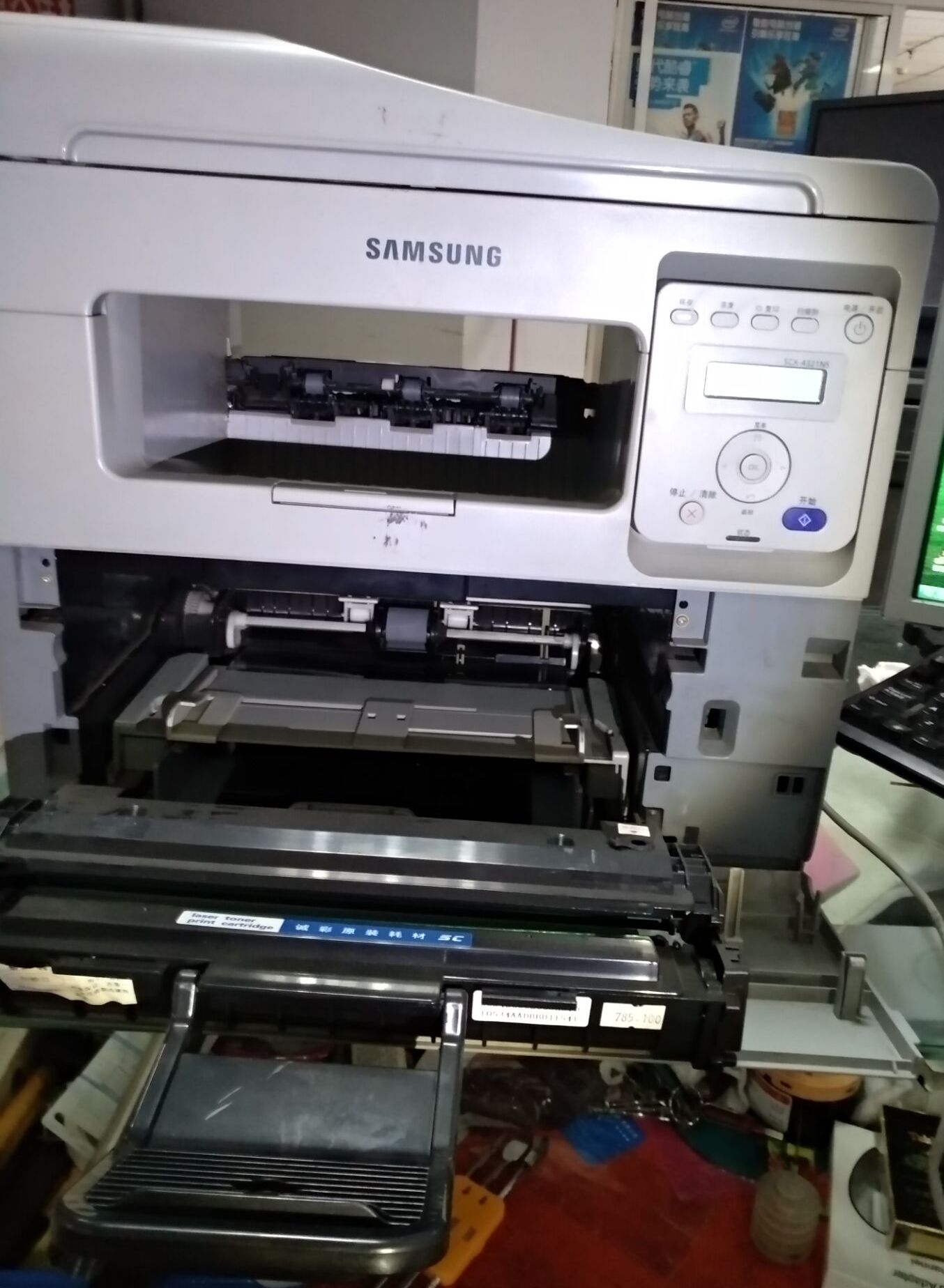 今日分享:三星4321ns一体机故障表现与维修方法!