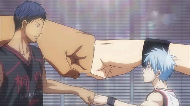 黑子的篮球:zone领域一战,青峰大辉与火神大我猛兽般的对决