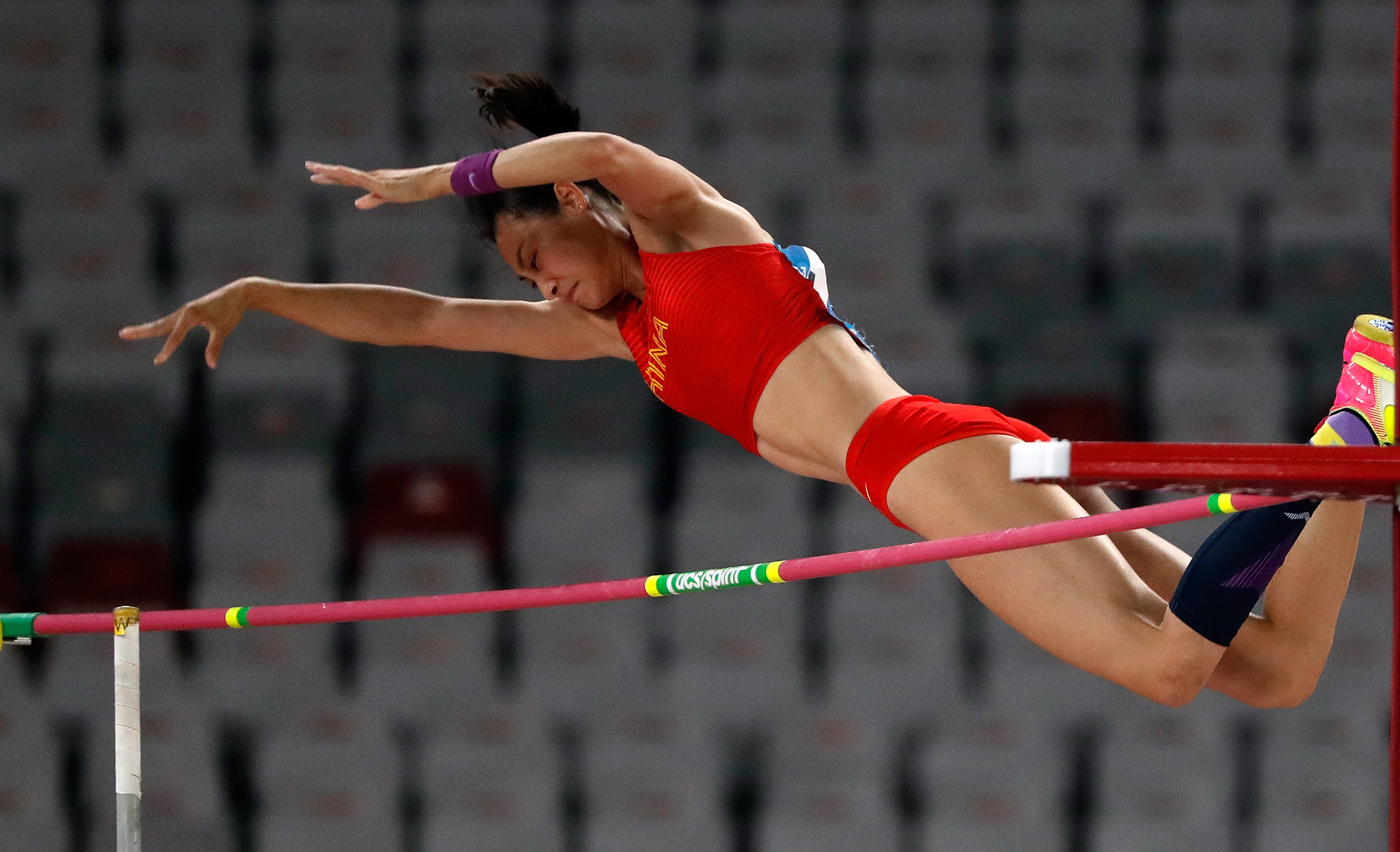 田径——女子撑杆跳高决赛赛况(15)