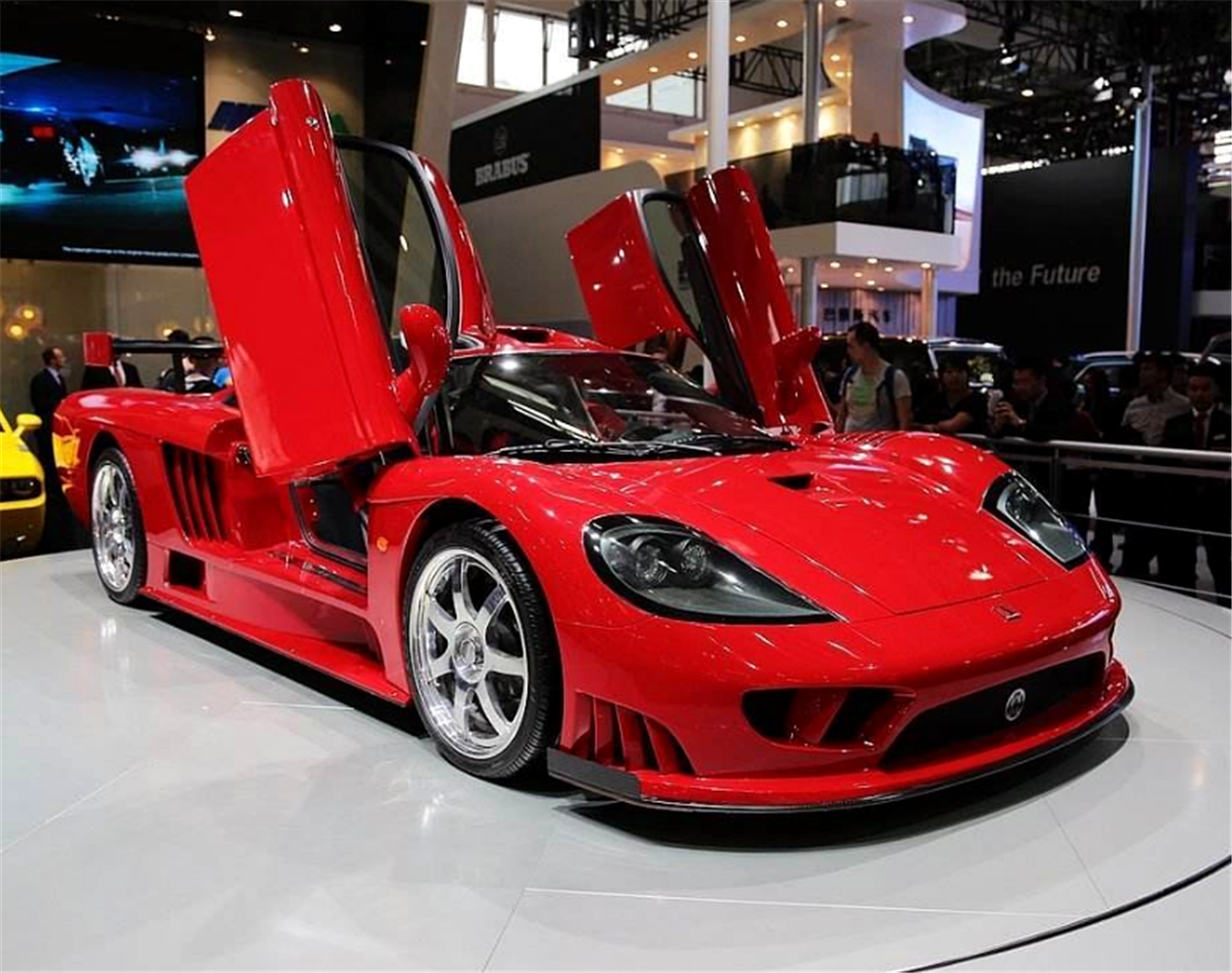 全球最快跑车第10名:冈伯特.阿波罗 冈伯特.阿波罗产于德国 altenburg