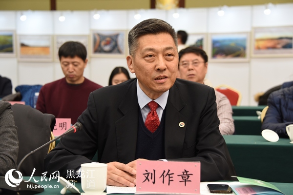 中国国际投资促进会执行会长刘作章发言