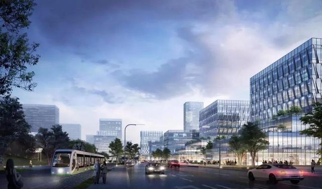 郑东新区白沙组团象湖东畔总部园区设计亮相