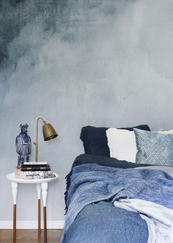 渐变色墙面,你要不要试一下?