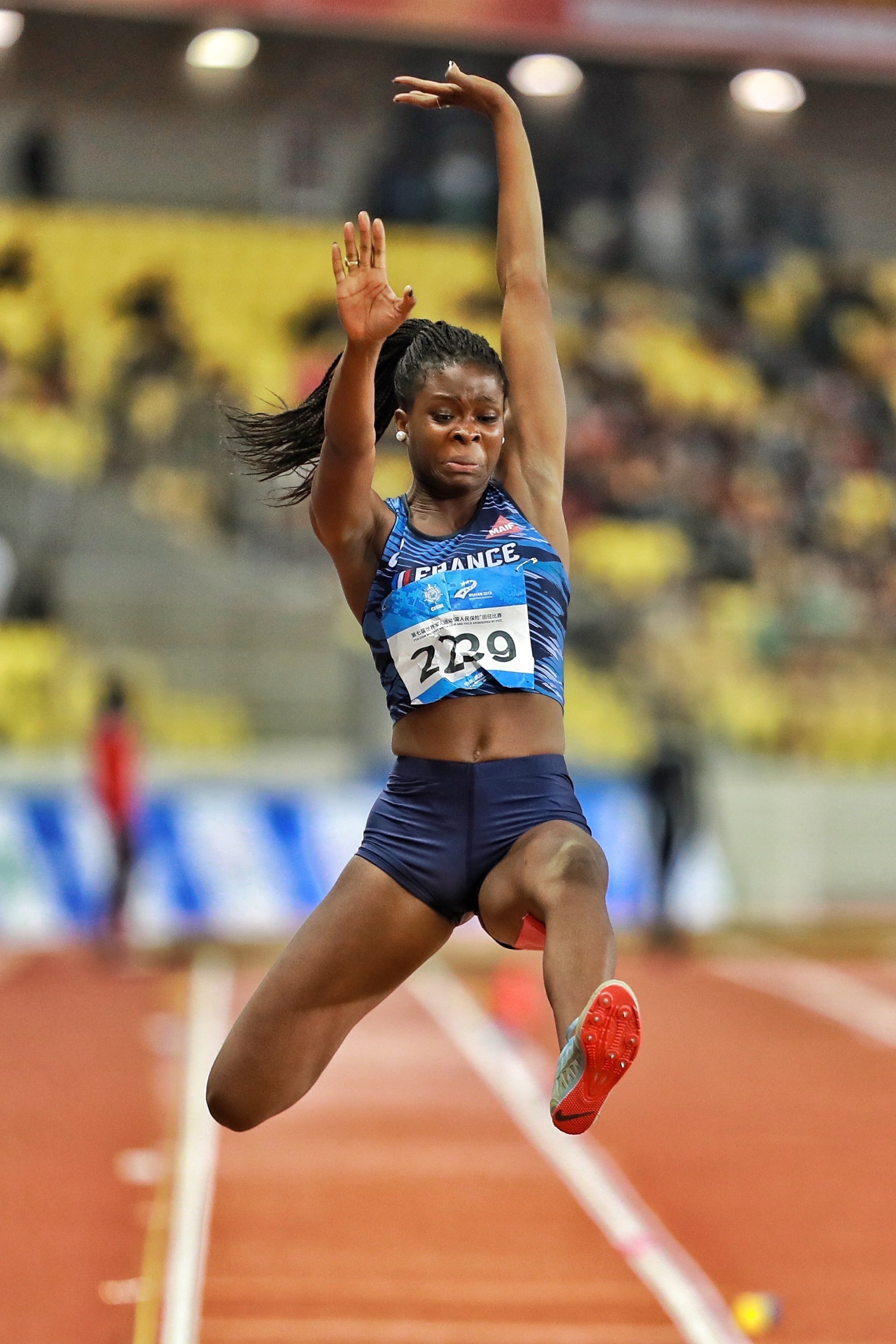 田径——女子跳远决赛赛况