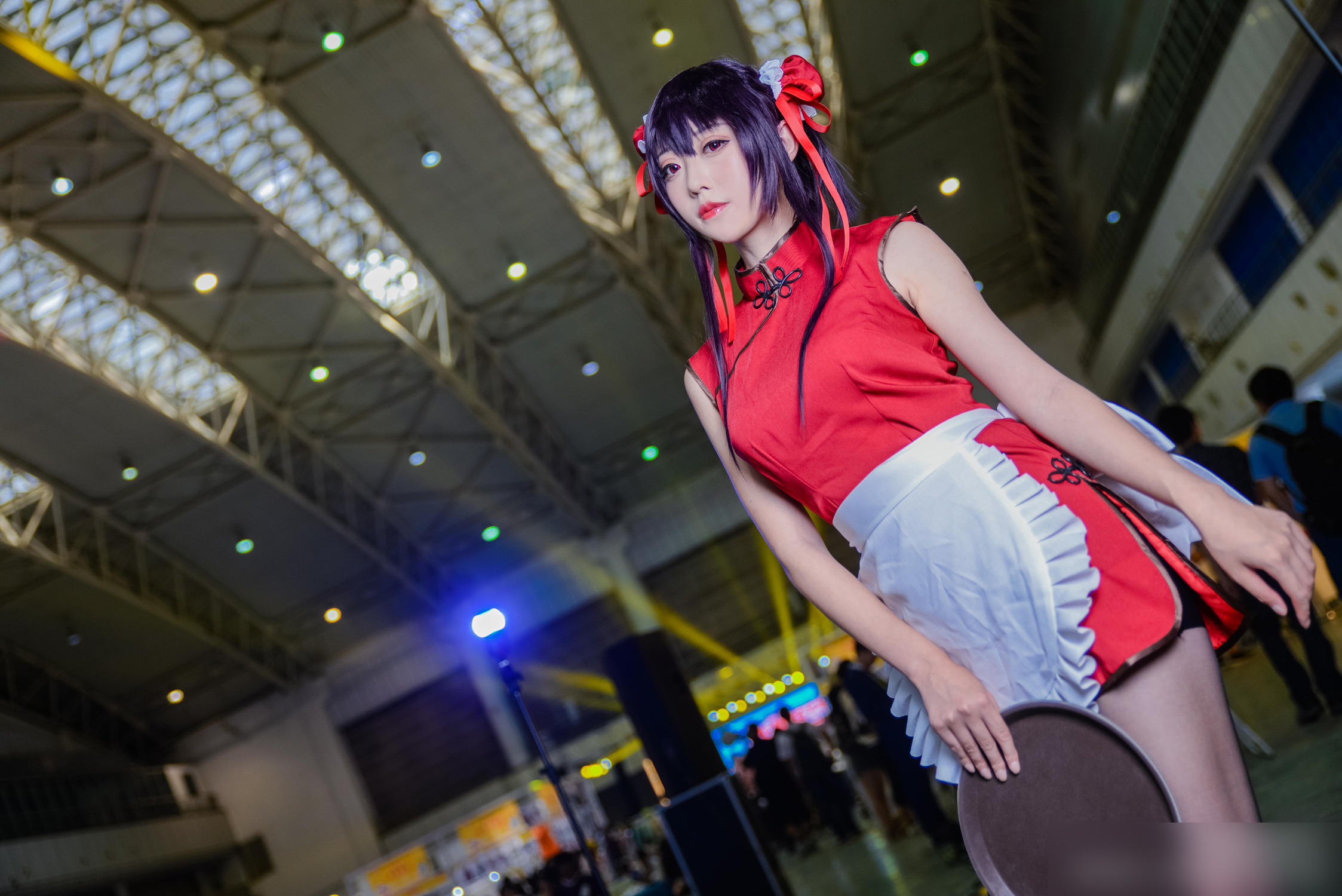 国人coser:嘤嘤嘤婴勺扮演的霞之丘诗羽