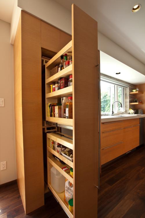 装修别乱打柜子了,做这种抽拉柜,不仅省空间收纳还能多一倍