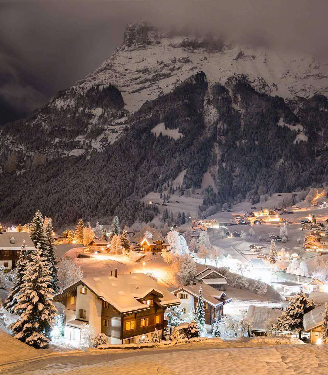 世界上最美的雪景图片