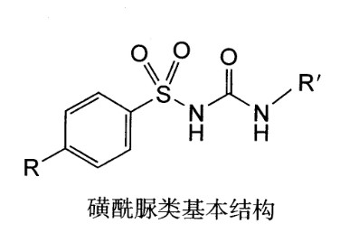 磺酰脲结构图片