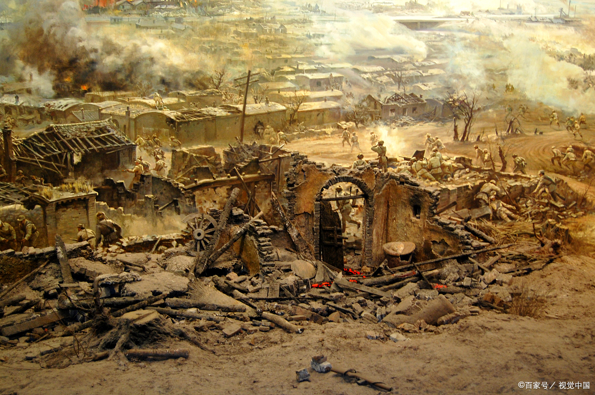 辽沈战役纪念馆全景画馆:《攻克锦州》