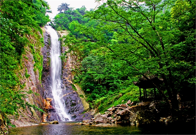 麻城天堂寨风景区图片