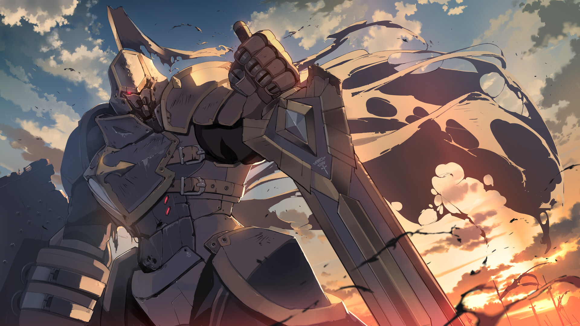 相当棒的一组机械机甲类插画作品欣赏!造型帅气科幻感十足!