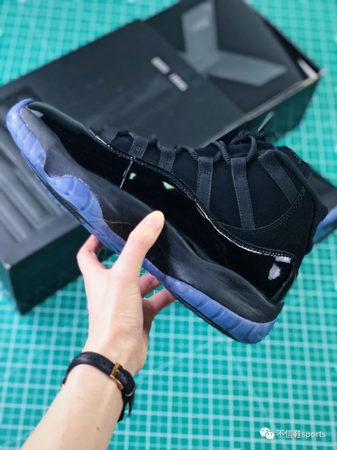 喬丹空中飛人 air jordan 11 blackout aj11 真碳板籃球鞋