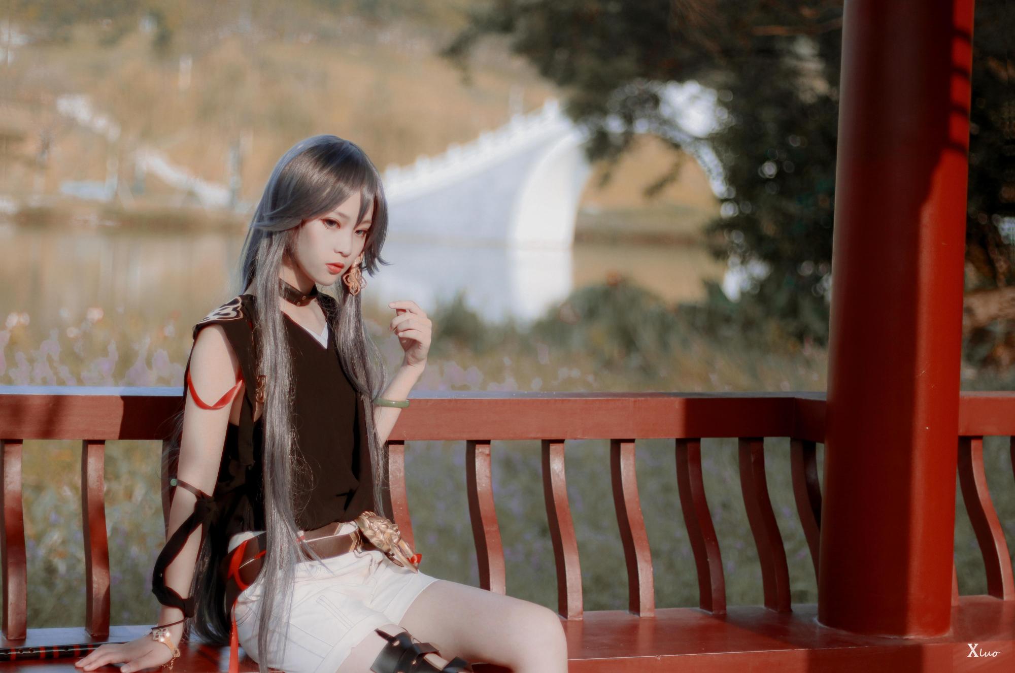 「崩坏3」符华cos,这个小姐姐太美了吧