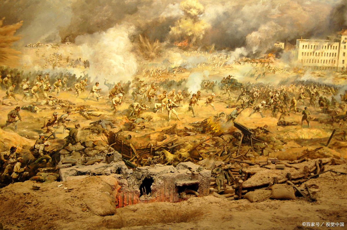 辽沈战役纪念馆全景画馆:《攻克锦州》