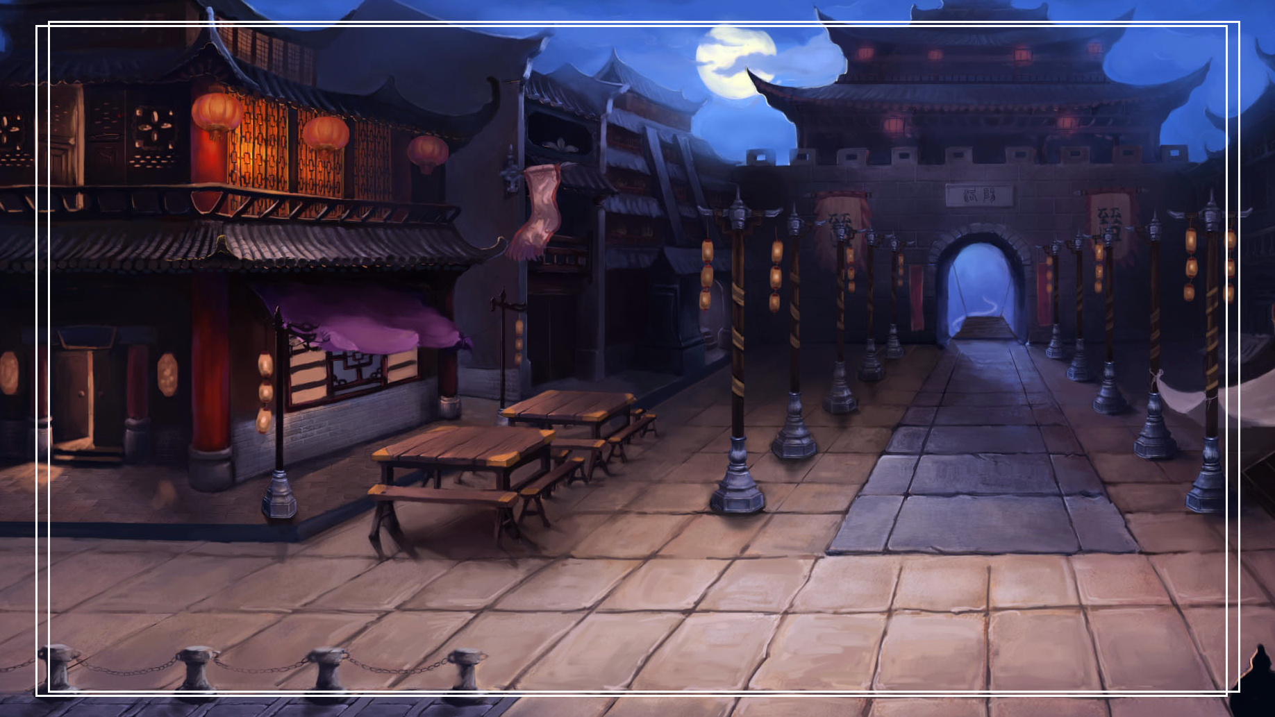 超清大图分享:唯美古风游戏场景概念设计图一览