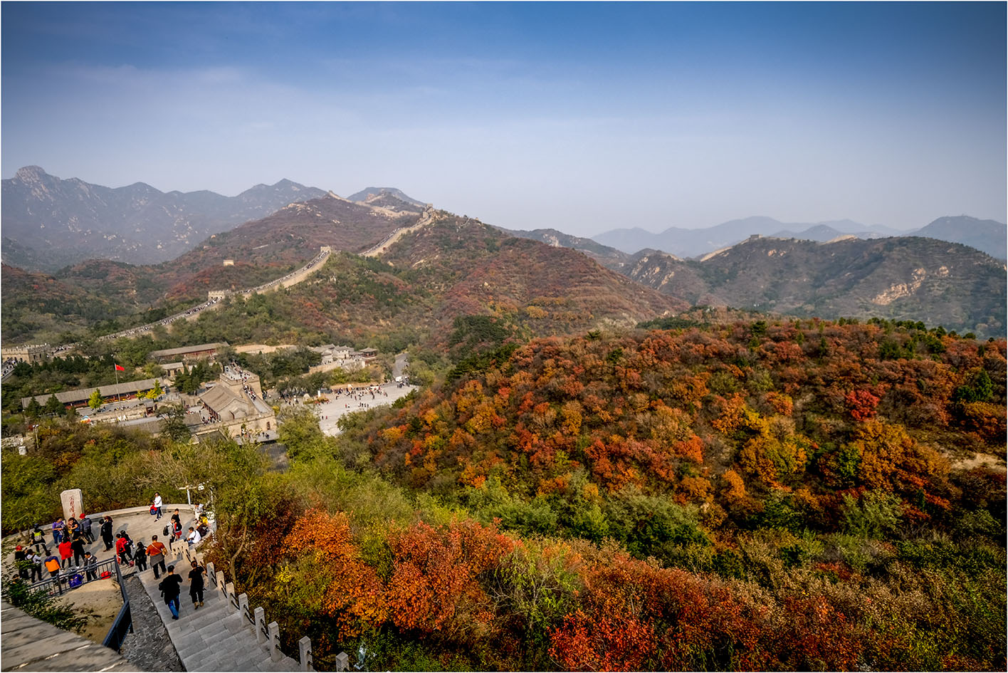 军都山八达岭景色宜人,你来过这里吗?