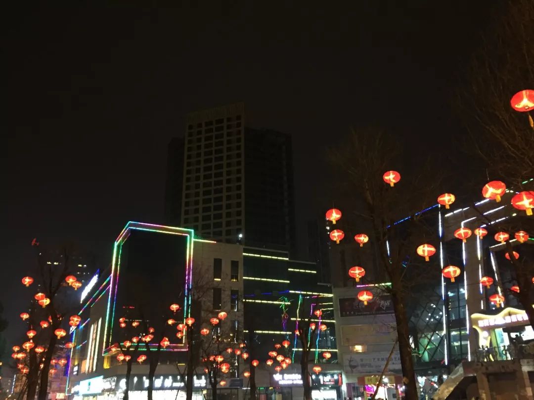 邻水春节夜景美翻了