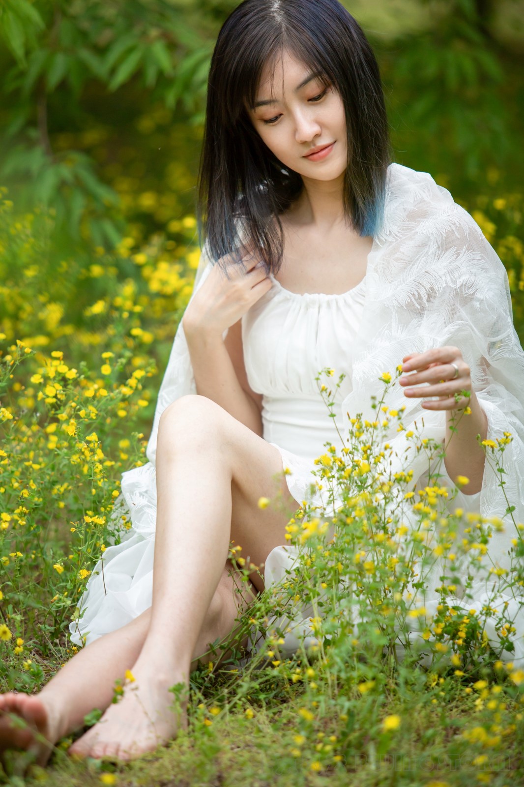 「蜂鸟论坛人像」北京奥林匹克公园的蔷薇少女