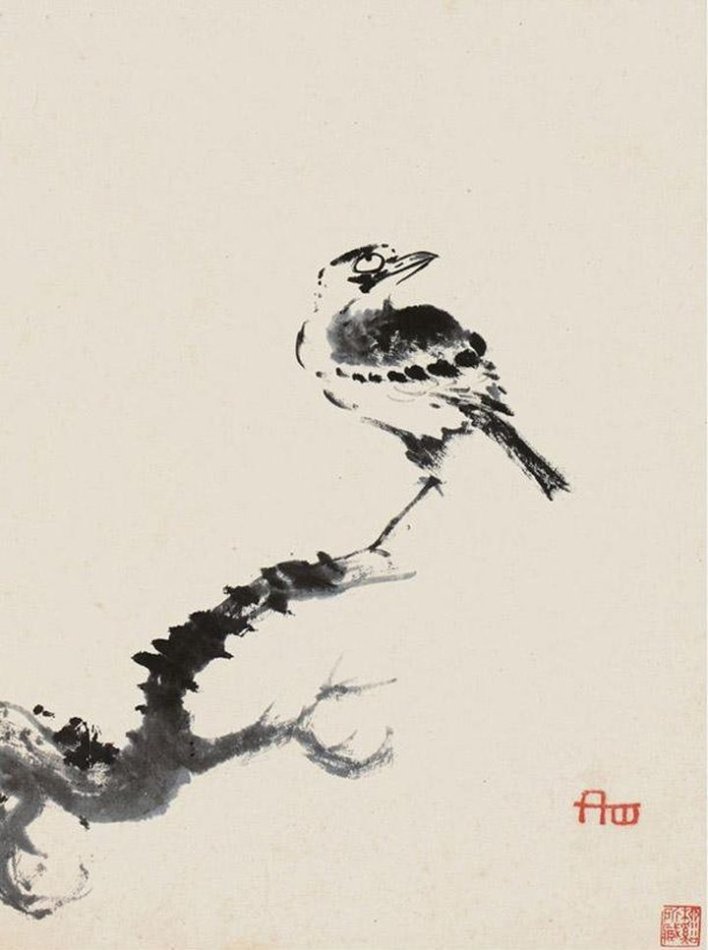 传世经典:八大山人花鸟八开册精品典藏
