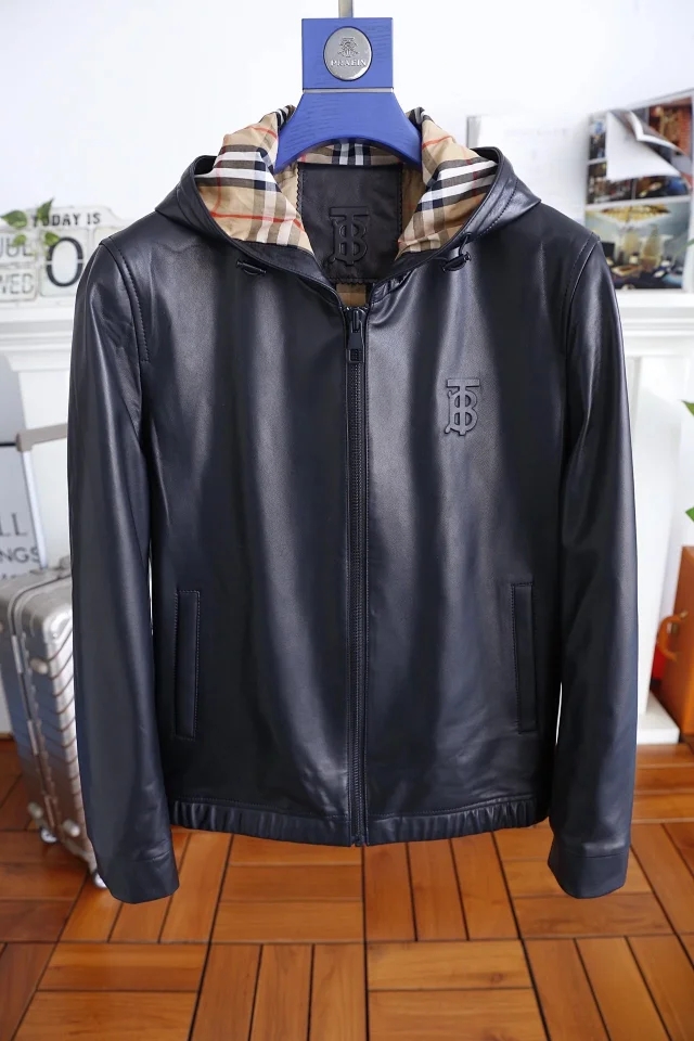 巴宝莉秋冬高端绵羊皮皮衣