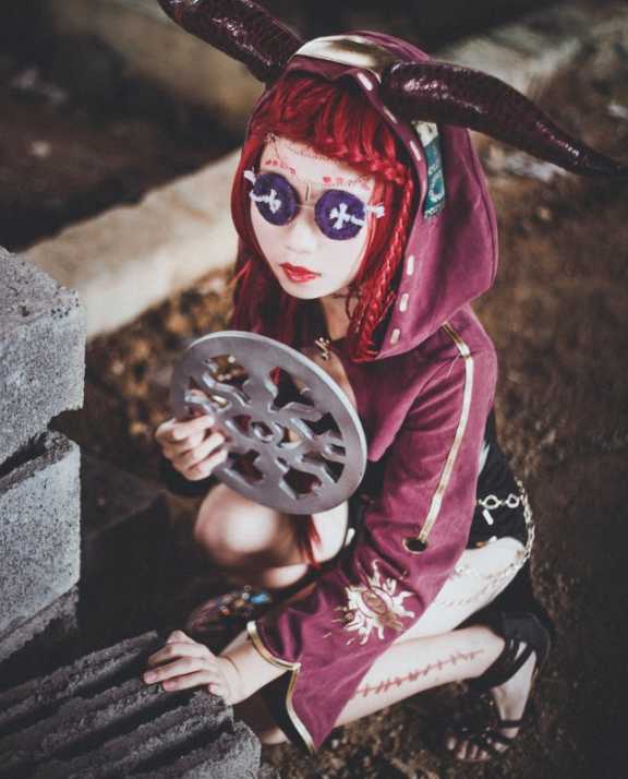 第五人格:好漂亮的祭祀,看完这个cos,我想我睡不着了!