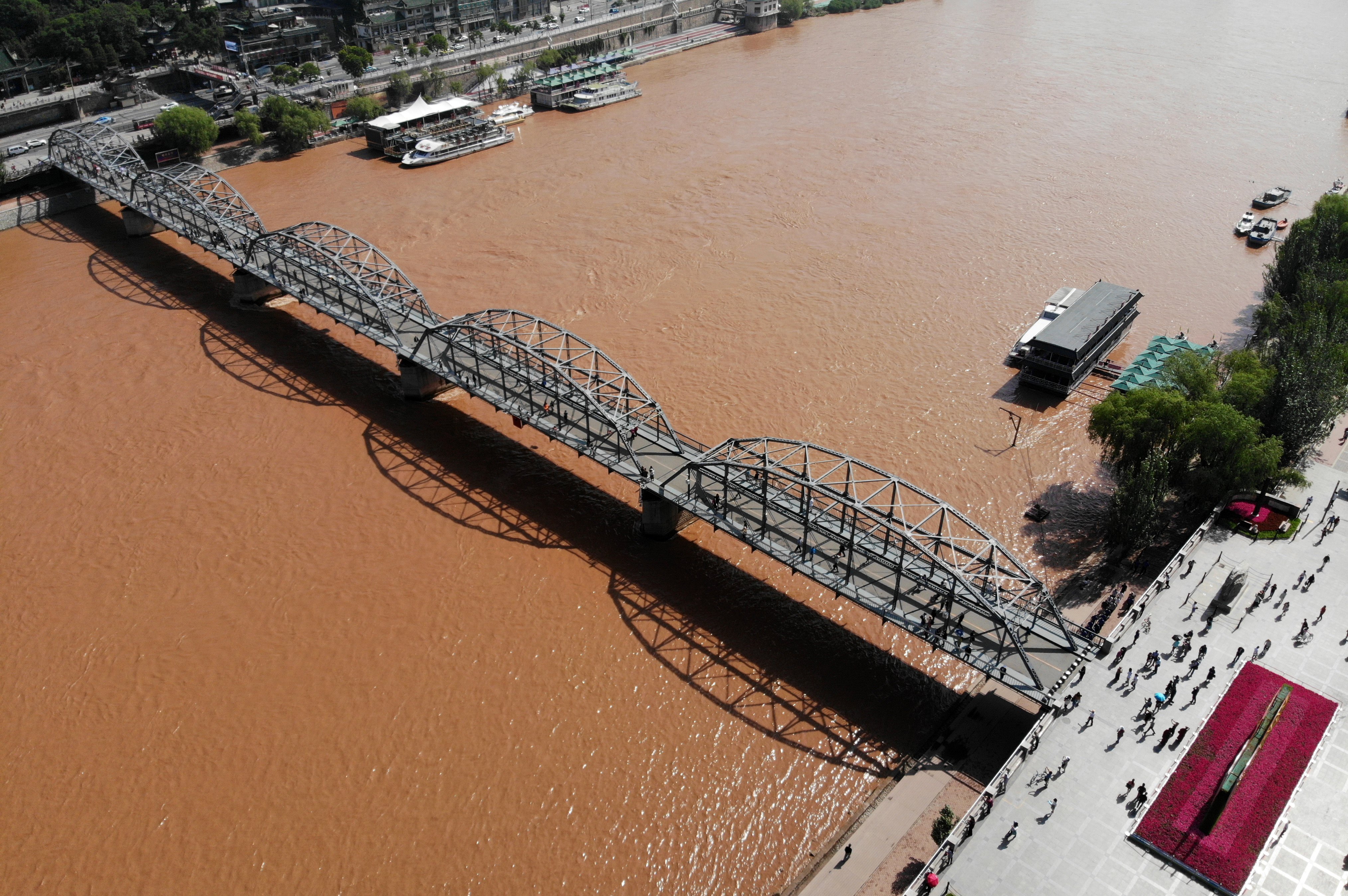 兰州:110岁的中山桥和"他的伙伴们"(8)