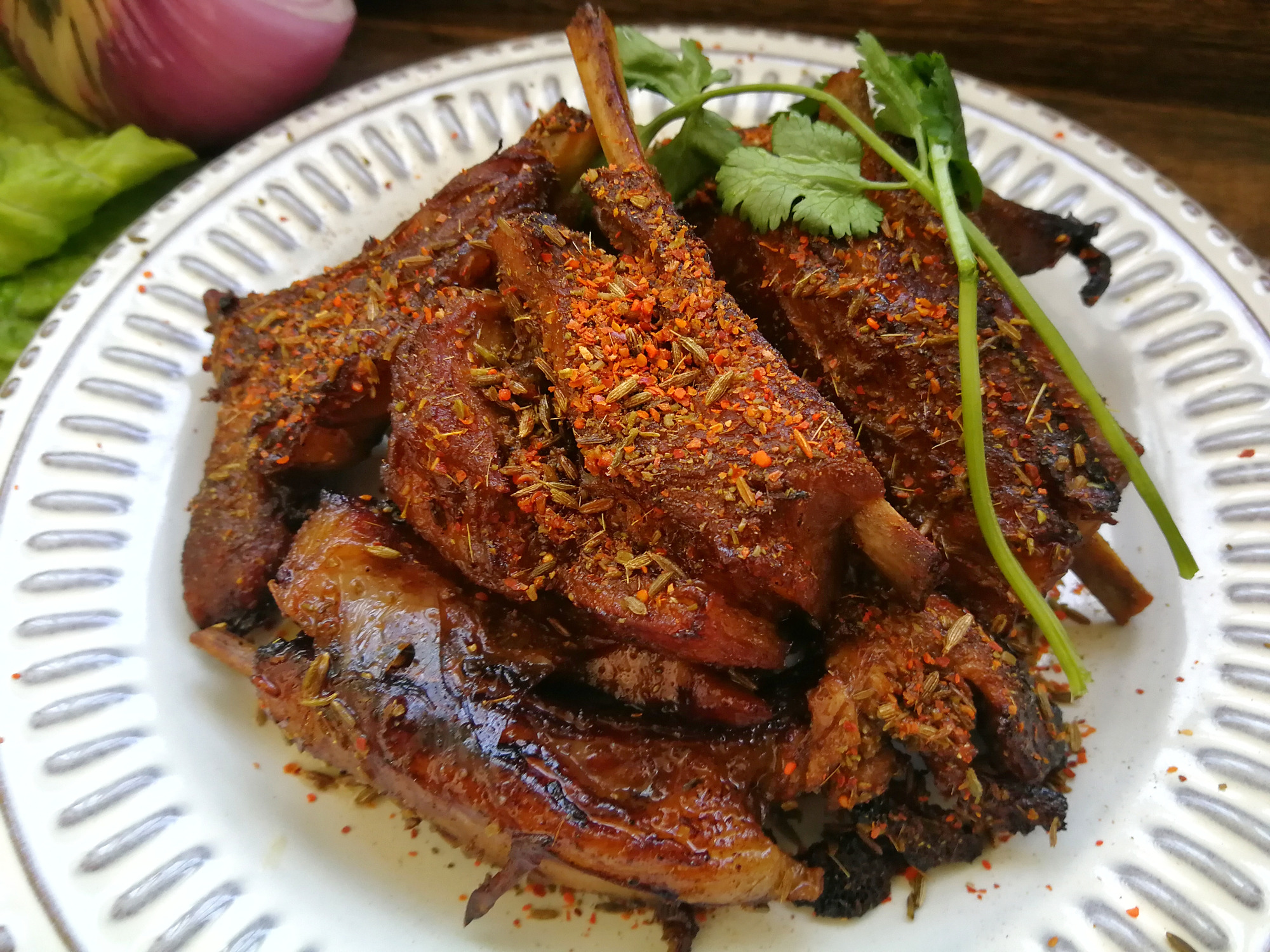 冬天不可错过的孜然羊排,照我的方法,鲜香不膻,一次5斤不够吃