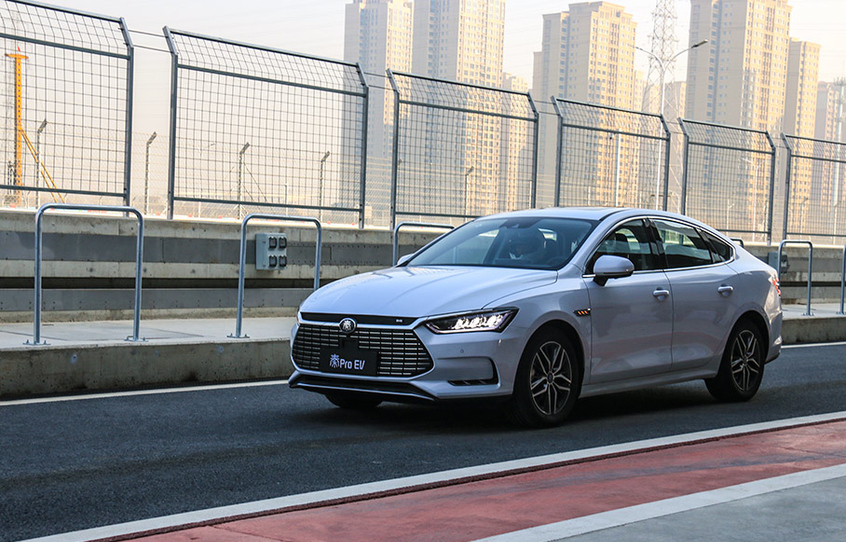 电车也有乐趣 赛道体验比亚迪秦pro ev