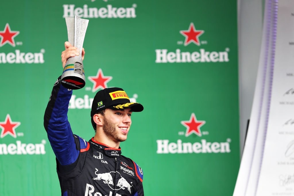 加斯利首个f1领奖台:大红牛能开成小红牛,小红牛也能开成大红牛