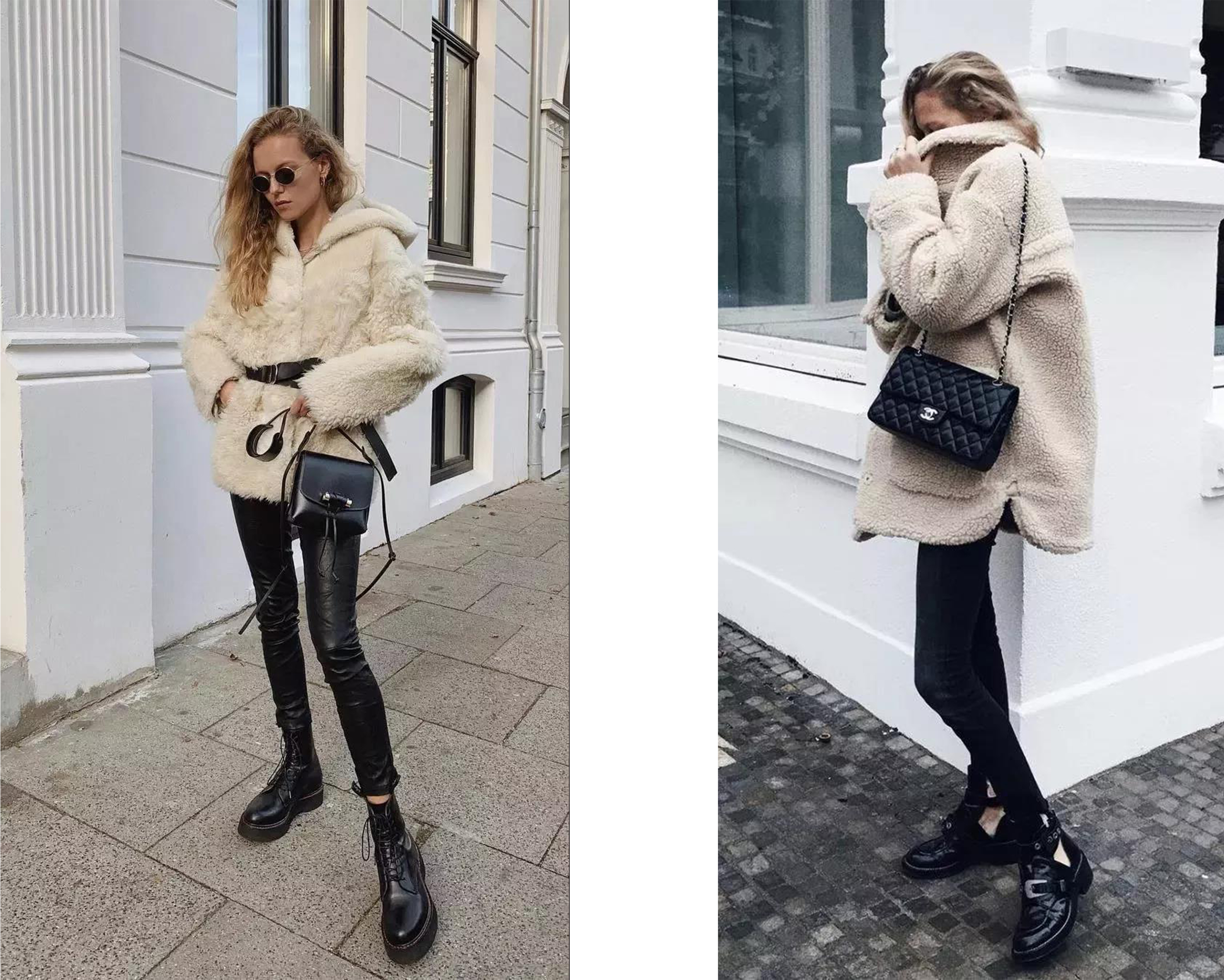 泰迪熊大衣显臃肿?选对短款怎么搭都好看!