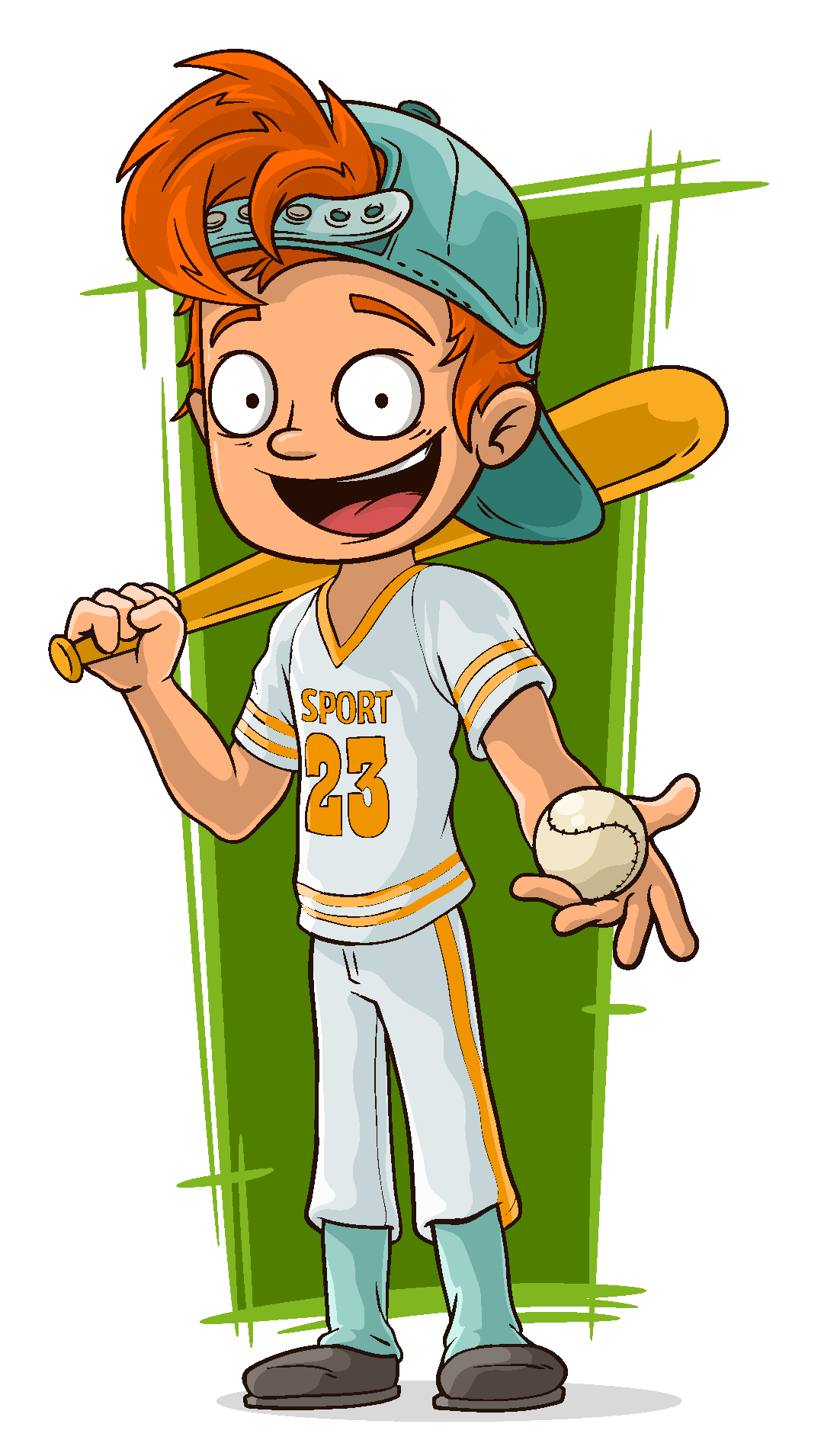 体育健身体育运动系列墙绘彩绘素材2