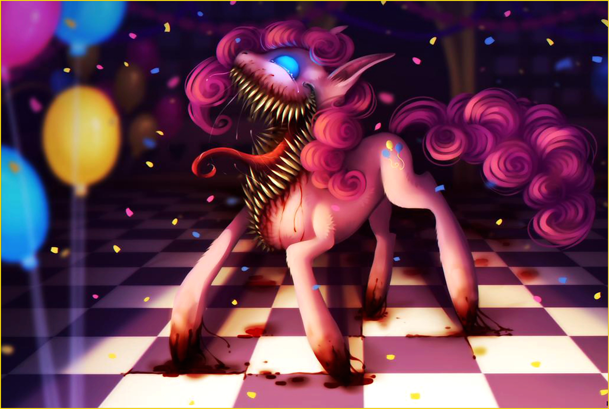 小马宝莉:"饕餮"版的碧琪派,大嘴巴很吓人,是她的贪吃惹的祸