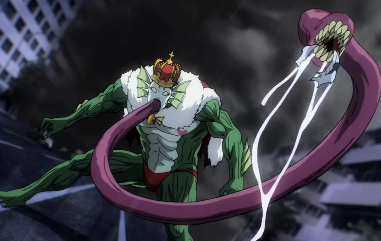 一拳超人:怪人用人海战术,同时对埼玉发起攻击,能否打赢他?